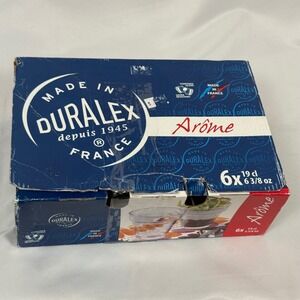Duralex Arôme 6pc Glass Bowls 19cl 6 3/8 oz Made in France